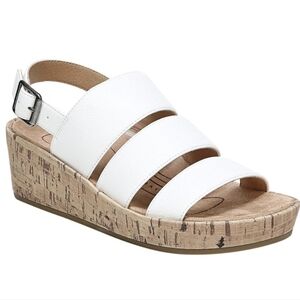 Lifestride Wynonna Women Slingback Active Arch Wedge shoes sandals sz 10M